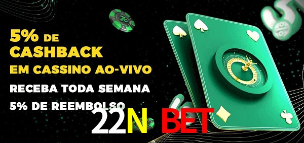 Promoções do cassino ao Vivo 22N Bet